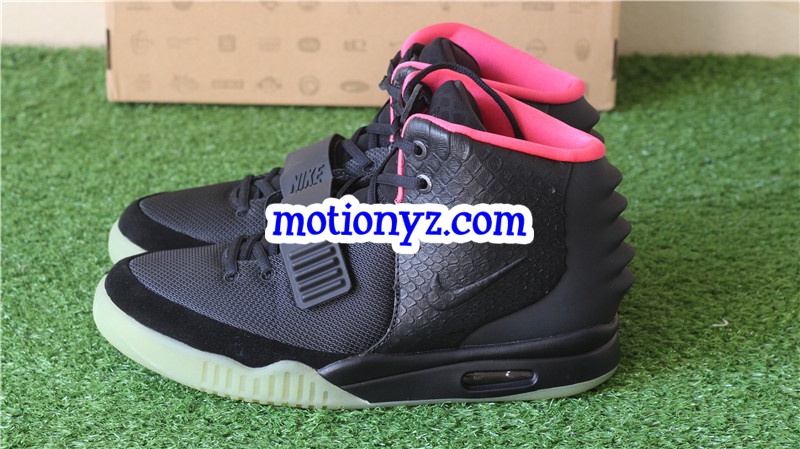 Nike Air Yeezy 2 NRG Solar Red Glow in the dark